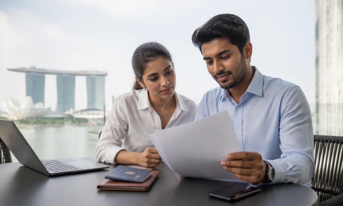 Employment Letter and NOC for a Singapore Visa