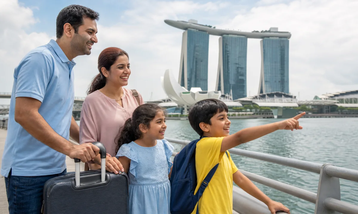 Singapore Visa for Children and Minors from India