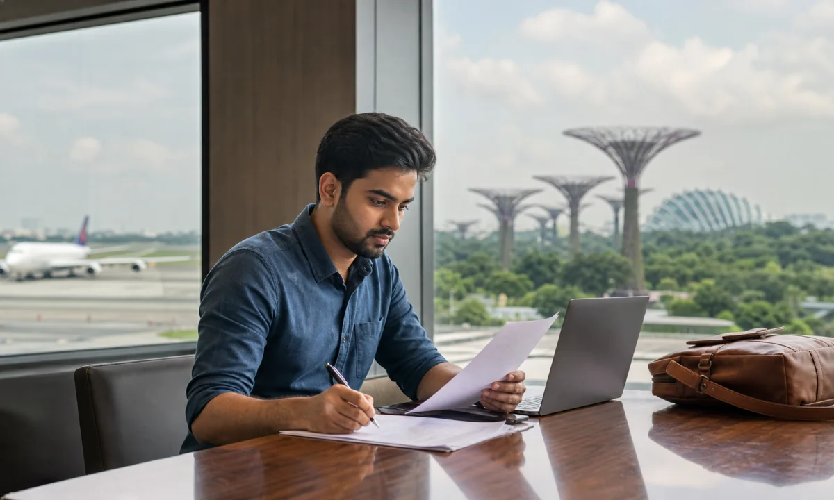 Singapore Visa from Ahmedabad: Application Preparation