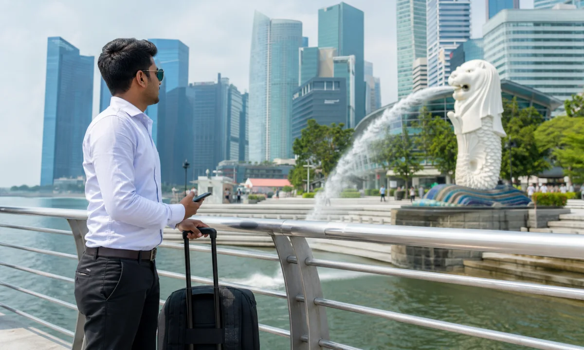 Singapore Visa from Gurugram: Corporate Traveller Guide